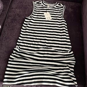 Mo:vint knitted sleeveless dress